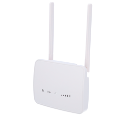 SF-ROUTER-4G-UPS-4P - Router Safire 4G 150Mbps Download 50Mbps Upload - Porte RJ45 10/100Mbps - Wi-Fi 4 2.4GHz N300Mbps - Fino a