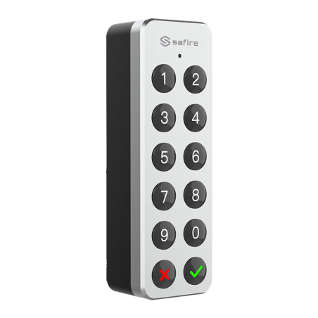 SF-SLKEYPAD-BT - Accessorio per tastiera - Compatibile con SF-SMARTLOCK-BT e SF-SLRELAY-BT - Apertura e chiusura da remoto della
