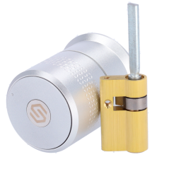 SF-SMARTLOCK-BT-PRO - Serratura intelligente Bluetooth - Cilindro europeo motorizzato regolabile - Aggiunta utenti ospiti da rem