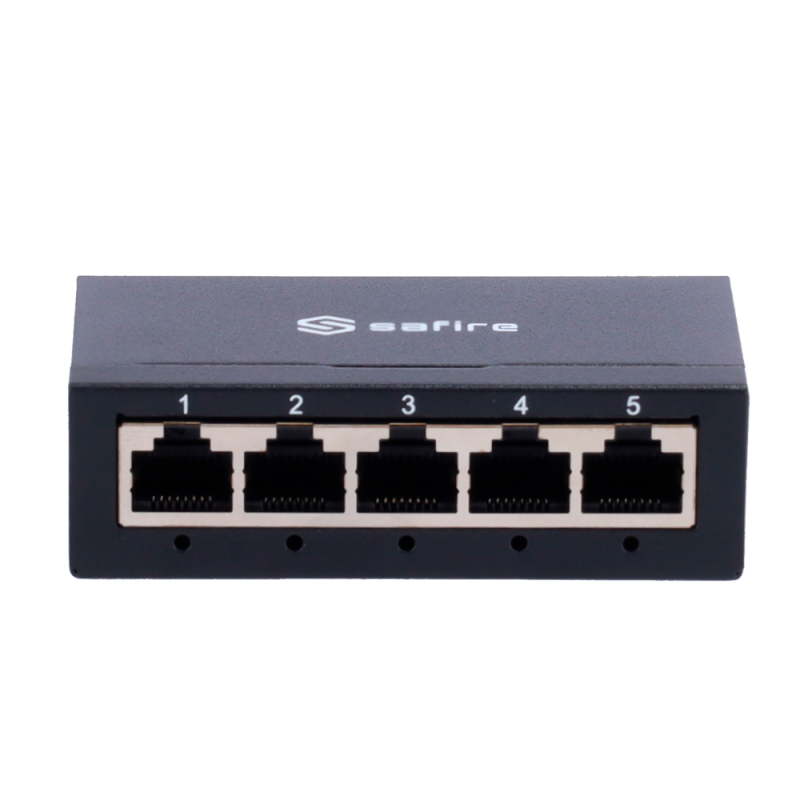 SF-SW05-G-M - Switch da tavolo - 5 porte Gigabit - Velocità 10/100/1000 Mbps - Plug & Play - Tecnologia di risparmio energeti SF-SW05-G-M - Switch da tavolo - 5 porte Gigabit - Velocità 10/100/1000 Mbps - Plug & Play - Tecnologia di risparmio energeti