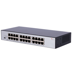 SF-SW24-G-M - Safire Switch da tavolo - 24 porte Gigabit - Velocità 10/100/1000 Mbps - Plug &amp Play - Tecnologia di risparmio 