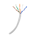 SF-UTP5E-100-H-24AWG-G - Cavo UTP Safire Categoria 5E - Conduttore CCA - Diametro 24 AWG-0,52mm - Soddisfa il test Fluke 90m - G