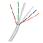 SF-UTP6-100-23AWG-G - Cavo UTP Safire Categoria 6 - Conduttore CCA - Diametro 23 AWG-0,58mm - Soddisfa il test Fluke 90m - Guain SF-UTP6-100-23AWG-G - Cavo UTP Safire Categoria 6 - Conduttore CCA - Diametro 23 AWG-0,58mm - Soddisfa il test Fluke 90m - Guain