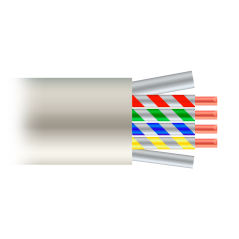 SF-UTP6-100-H-23AWG-G - Cavo UTP Safire Categoria 6 - Conduttore CCA - Diametro 23 AWG-0,58mm - Soddisfa il test Fluke 90m - Gua