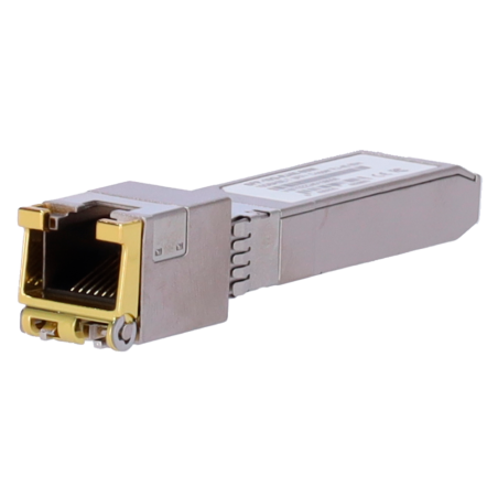 SFP-10G-RJ45-80M - Modulo Transceiver SFP+ - Porta in rame con connettore RJ45 - Velocità supportate 2.5G/5G/10G - Distanza fino
