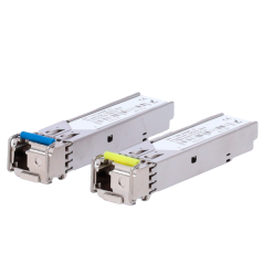 SFP-TR1513-20SMF-LC - Coppia di moduli trasmettitori SFP - Tx 1550/1310 nm Rx 1310/1550 nm - Fibra Monomodale - Connettore LC Si