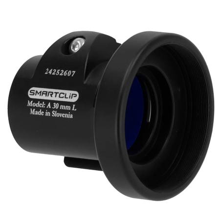 SMARTCLIP-HUNT-ADAPTER30 - Clip-on - Ghiera M52x0.75 - Dimensione 30 mm - Alluminio - Nero
