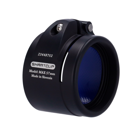 SMARTCLIP-HUNT-ADAPTER57 - Clip-on - Ghiera M52x0.75 - Dimensione 57 mm - Alluminio - Nero