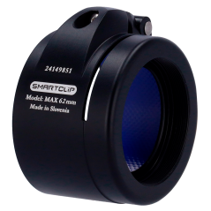 SMARTCLIP-HUNT-ADAPTER62 - Clip-on - Ghiera M52x0.75 - Dimensione 62 mm - Alluminio - Nero