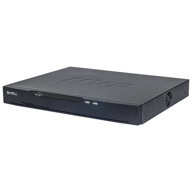 SN-NVR3832E2-P16 - Sunell SN-NVR3832E2-P16 - Gamma Eco - Videoregistratore NVR 32CH IP | Switch 16CH PoE 128W max - Risoluzione