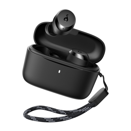 SNC-A25I-B - Auricolari Wireless Soundcore by Anker - 9 ore di riproduzione - Potenziamento dei bassi - 2 microfoni - Personaliz