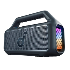 SNC-BOOM2-B - Altoparlante portatile Soundcore by Anker - 1 Subwoofer e 2 Tweeter - Suono di 80W | Tecnologia BassUp™ 2.0 - 24 O