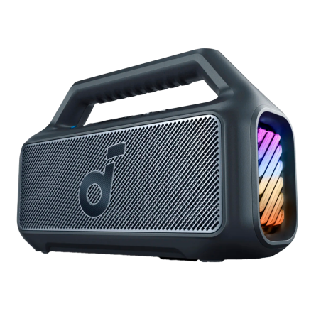 SNC-BOOM2-B - Altoparlante portatile Soundcore by Anker - 1 Subwoofer e 2 Tweeter - Suono di 80W | Tecnologia BassUp™ 2.0 - 24 O