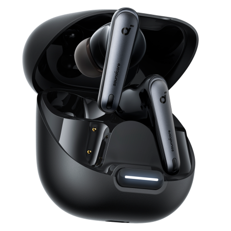 SNC-LIBERTY-4NC-B - Auricolari Wireless Soundcore by Anker - 50 ore di riproduzione - 6 microfoni - Personalizzazione tramite l'