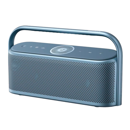 SNC-MOTION-X600-BLUE - Altoparlante portatile Soundcore by Anker - 5 diaframmi e 3 amplificatori - Suono di 50W - 12 Ore di ripr