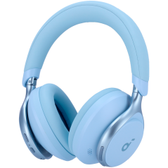 SNC-SPACE-ONE-BL - Auricolari Wireless Soundcore by Anker - 55 ore di riproduzione - Fino a 98% Riduzione del Rumore - Ricarica