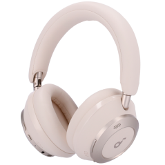 SNC-SPACE-ONE-PRO-W - Auricolari Wireless Soundcore by Anker - 60 ore di riproduzione - Fino a 98% Riduzione del Rumore - Ricari