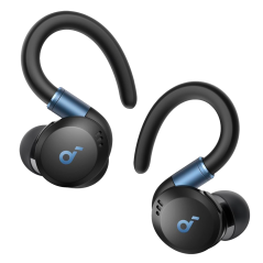 SNC-SPORT-X20-B - Auricolari Wireless ANC Soundcore by Anker - 12/48 ore di riproduzione - 6 microfoni - Personalizzazione trami