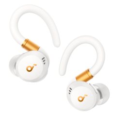 SNC-SPORT-X20-W - Auricolari Wireless ANC Soundcore by Anker - 12/48 ore di riproduzione - 6 microfoni - Personalizzazione trami