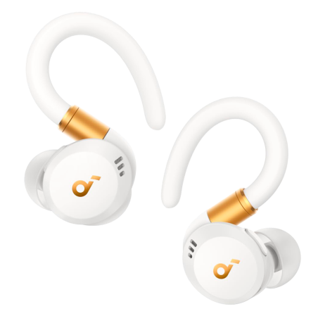 SNC-SPORT-X20-W - Auricolari Wireless ANC Soundcore by Anker - 12/48 ore di riproduzione - 6 microfoni - Personalizzazione trami