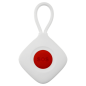 SOS-100 - Pulsante SOS (anti-panico) - Wireless - Leggero e con ciondolo - Attiva il pannello di allarme - Pannello armato o dis