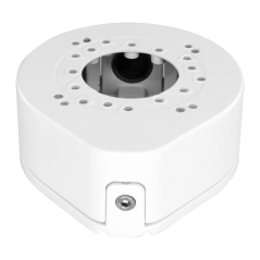 SP204DM - Scatola di giunzione - Per telecamere dome - Adatto per esterni - Installazione a tetto o parete - Passacavo - Colore 