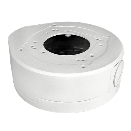 SP205DM - Scatola di giunzione - Per telecamere dome - Adatto per esterni - Installazione a tetto o parete - Passacavo - Colore 