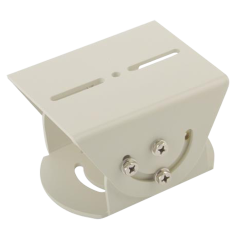 SP6001 - Giunto Cardanico universale - Giro verticale 85º - Dimensioni della base: 80 (I) x 126 (Ø) mm - Alluminio - Colore bian