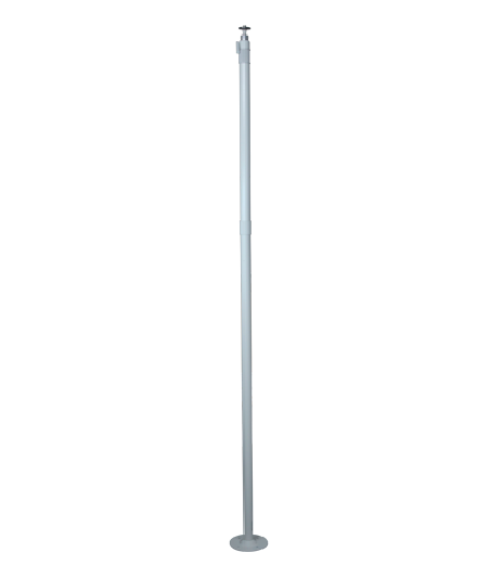 SP8014 - Staffa per telecamera - Estendibile 1050~2000 mm - Giunto Sferico con Rotazione di 360º - Passacavi - Diametro della ba