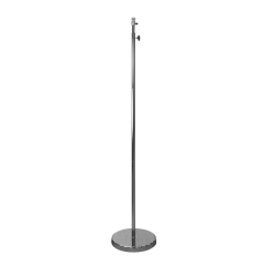 SP8018-BASE - Supporto con pedana per telecamera - Estensibile 99~135 cm - Giunto Sferico con Rotazione di 360º - Passacavi - Ba