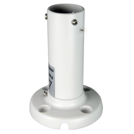 SPCB061 - Staffa a tetto - Altezza 140 mm - Compatibile con SD61XX - Adatto per esterni - Colore bianco - Passacavo