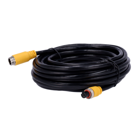 ST-4PIN-AHD-30 - Streamax - Cavo per telecamere AHD - Connettore M12 tipo aviazione - 4 Pin - Lunghezza 3m - Maschio - Femmina