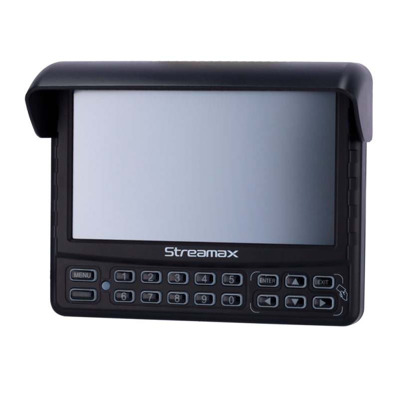 ST-DISPLAY-CP4 - Streamax - Monitor 7" touch-screen - Risoluzione 800x400 - Altoparlanti integrati - Compatibile con i videoregi ST-DISPLAY-CP4 - Streamax - Monitor 7" touch-screen - Risoluzione 800x400 - Altoparlanti integrati - Compatibile con i videoregi