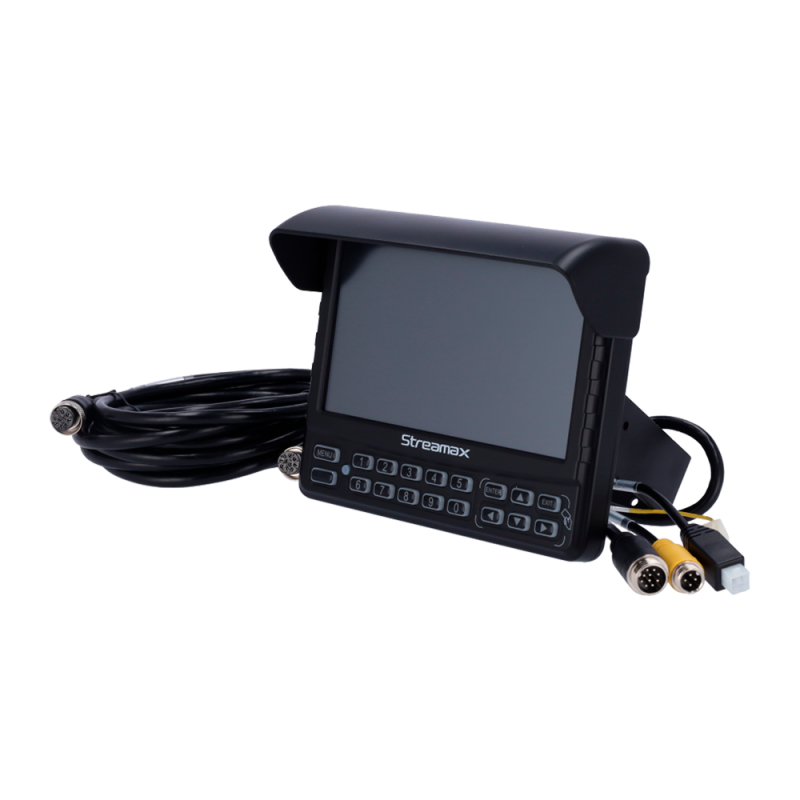 ST-DISPLAY-KITCP4 - Streamax - Kit CP4 / Monitor 7" tattile - Risoluzione 800x400 | Altoparlanti integrati - Compatibile con i v ST-DISPLAY-KITCP4 - Streamax - Kit CP4 / Monitor 7" tattile - Risoluzione 800x400 | Altoparlanti integrati - Compatibile con i v