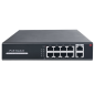 SW1008POE-G-120-E - Switch PoE - 8 porte RJ45 + 2 RJ45 Uplink - Velocità della porta 10/100/1000 Mbps - 8 Porte PoE 802.3af/at f SW1008POE-G-120-E - Switch PoE - 8 porte RJ45 + 2 RJ45 Uplink - Velocità della porta 10/100/1000 Mbps - 8 Porte PoE 802.3af/at f