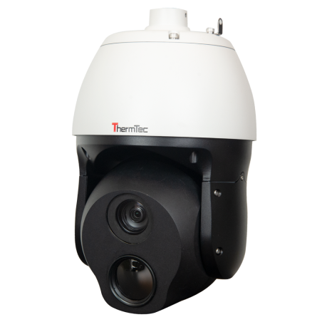 THERMTEC-QS650 - ThermTec Termocamera IP High Speed PTZ Dual - Sensore termico 640x512VOx - ottica 50mm - Sensore ottico 2MPx - 
