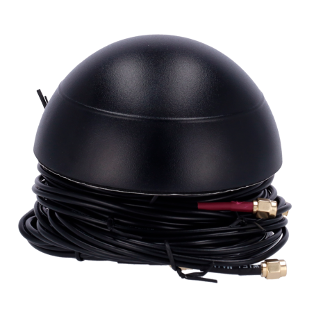 TK-PR1KCO28 - Teltonika Antenna - Combo LTE/Wi-Fi/GNSS - Montaggio sul tetto del veicolo - Connettori SMA - Certificazione IP65 
