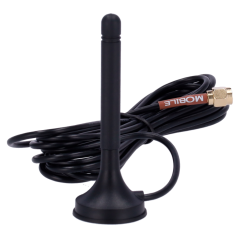 TK-PR1KS210 - Teltonika - Antenna con base Magnetica 4G - Frequenza 699~868 e 1850~2690 MHz - Connettore Maschio SMA - Impedenza