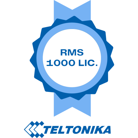 TK-RMS-1000LIC - Licenze Piattaforma Teltonika RMS - Pack di 1000 Licenze (Crediti) - Monitoraggio remoto Router Teltonika - Con