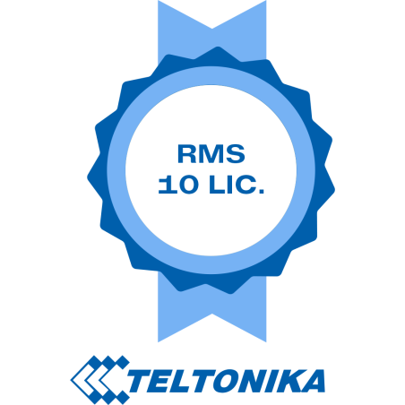TK-RMS-10LIC - Licenze Piattaforma Teltonika RMS - Pack di 10 Licenze (Crediti) - Monitoraggio remoto Router Teltonika - Configu