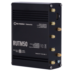 TK-RUTM50 - Teltonika Router Industriale 5G - 5G Sub-6Ghz SA/NSA Doppia SIM - 5 porte 10/100/1000Mbps - Fino a 3,4Gbps Download 
