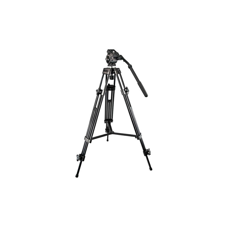 TRIPOD-2M - Treppiede professionale - Estendibile fino a 189cm - Adatto per esterni - Colore nero - Compatibile con le Telecamer TRIPOD-2M - Treppiede professionale - Estendibile fino a 189cm - Adatto per esterni - Colore nero - Compatibile con le Telecamer