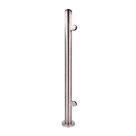 TS-HANDRAIL-SINGLE - Palo per barriera - Posizione laterale - Per ante delle barriere - Compatibile con tornelli - Dimensioni 63