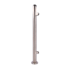 TS-HANDRAIL-SINGLE-316 - Palo per barriera - Posizione laterale - Per ante delle barriere - Compatibile con tornelli - Dimension