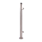 TS-HANDRAIL-SINGLE-316 - Palo per barriera - Posizione laterale - Per ante delle barriere - Compatibile con tornelli - Dimension TS-HANDRAIL-SINGLE-316 - Palo per barriera - Posizione laterale - Per ante delle barriere - Compatibile con tornelli - Dimension