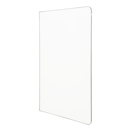 TS-SG808-D800-HIGH - Anta per tornello - Compatibile con TS-SG808 - 364 (H) x 1296 (I) x 10 (P) mm - Fori di installazione - Mat