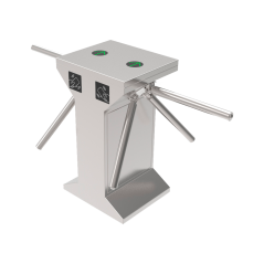 TS-TR601-M - Varco ad accesso bidirezionale - 3 doppi bracci rotanti - Orari, allarmi e modalità di apertura - Dimensioni del pa