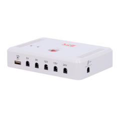 UPS-DC5V-24V-12AH - Batteria ricaricabile - Ingresso 12.7 VDC - Uscite 5/9/12/19/24 V - Composizione della batteria Li-Ion - Con