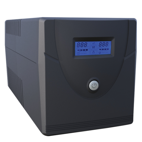UPS1000VA-4 - UPS monofase line-interactive - Potenza 1000VA/600W - Entrata 220~240 Vac /Uscita 230 Vac - 4 uscite SAI/UPS prote