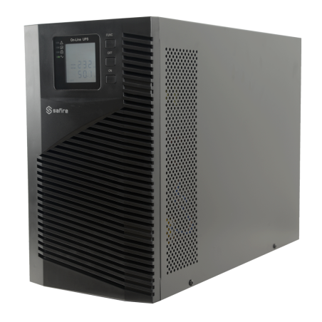 UPS3000VA-ON-4 - SAI online - Potenza 3000VA/2700W - Entrata 200~240 Vac / Uscita 200~240 Vac - 4 uscite SAI/UPS protette - Temp